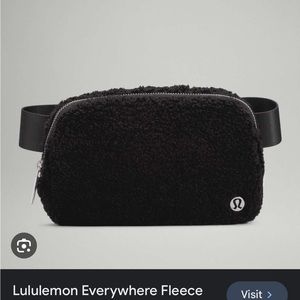 Lululemon Everywhere Belt black fleece